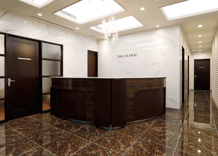 THE CLINIC 福岡院の内装