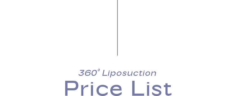 360° Liposuction Price List